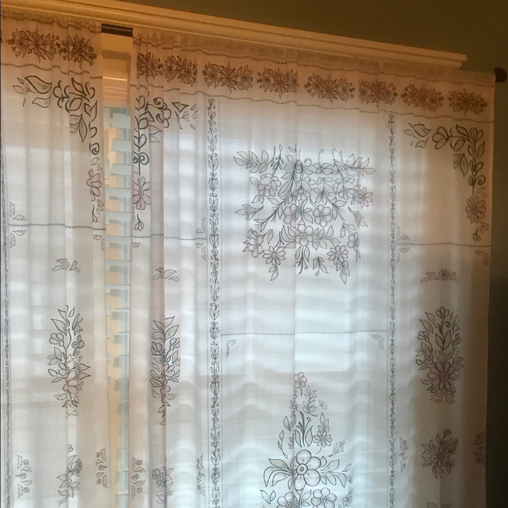 2 Urban Outfitters Curtains